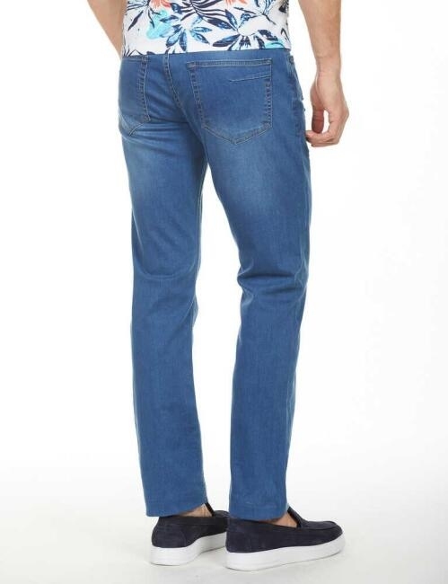 Erkek Slim Fit Jean Pantolon Indıgo - Bisse (1)