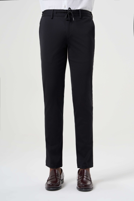 PNS 22231 - 4 Pocket Sports Trousers BLACK - Bisse (1)